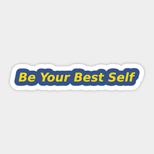 Best Self Fitness Sticker